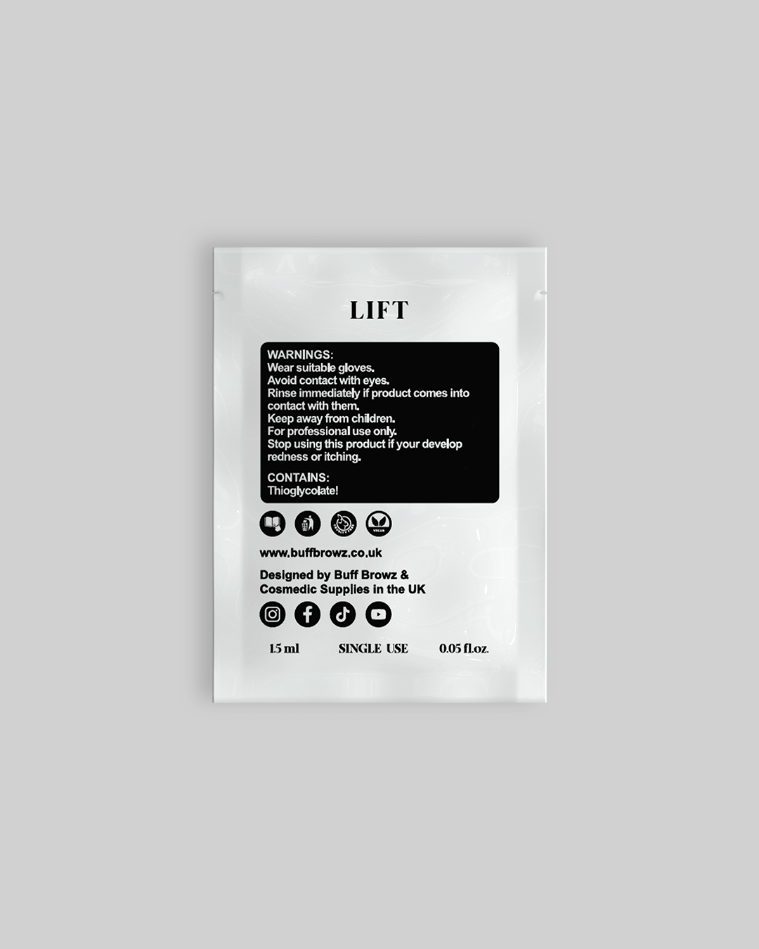 TGA Brow Lamination Kit - Step 1 - 10 Sachets