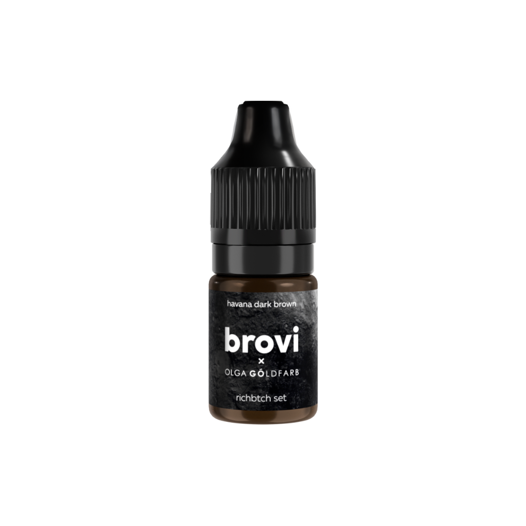 Brovi & Olga Goldfarb One Inorganic - The RichBtch - Havana Dark Brown