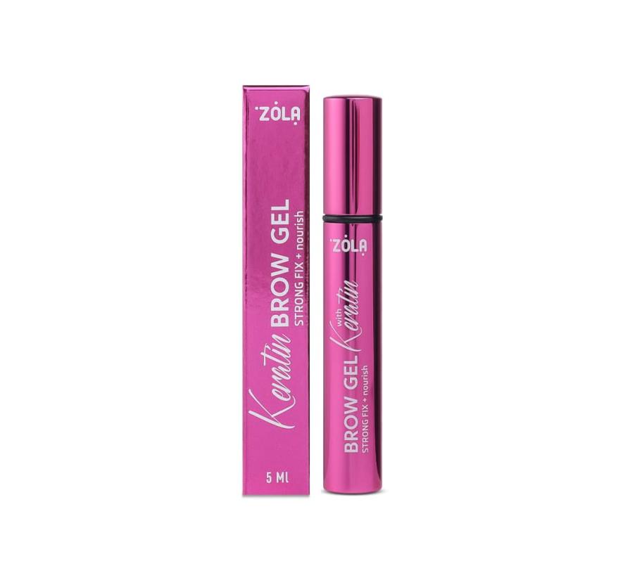 Zola Cosmetics - Keratin Brow Gel Strong Fix + Nourish 5ml