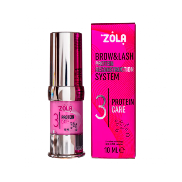 Zola Cosmetics - Brow & Lash Protein Reconstruction System 3 x 10ml