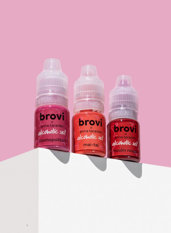 Brovi Lips - Alcoholic Set 3x5ml