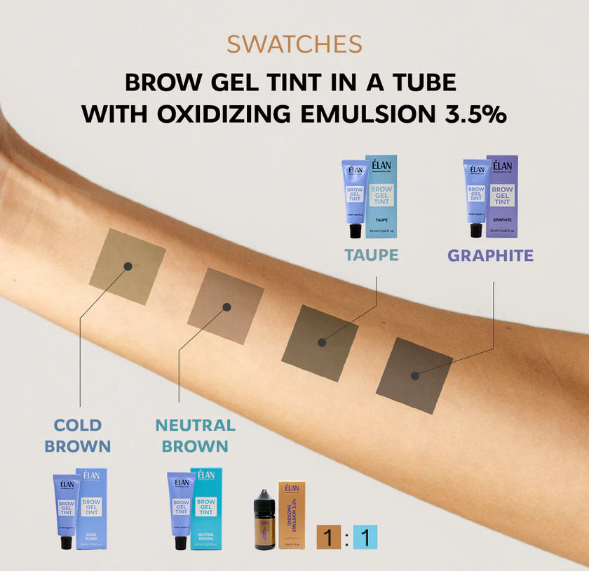 ÉLAN - Brow Gel Tint Neutral Brown 20ml