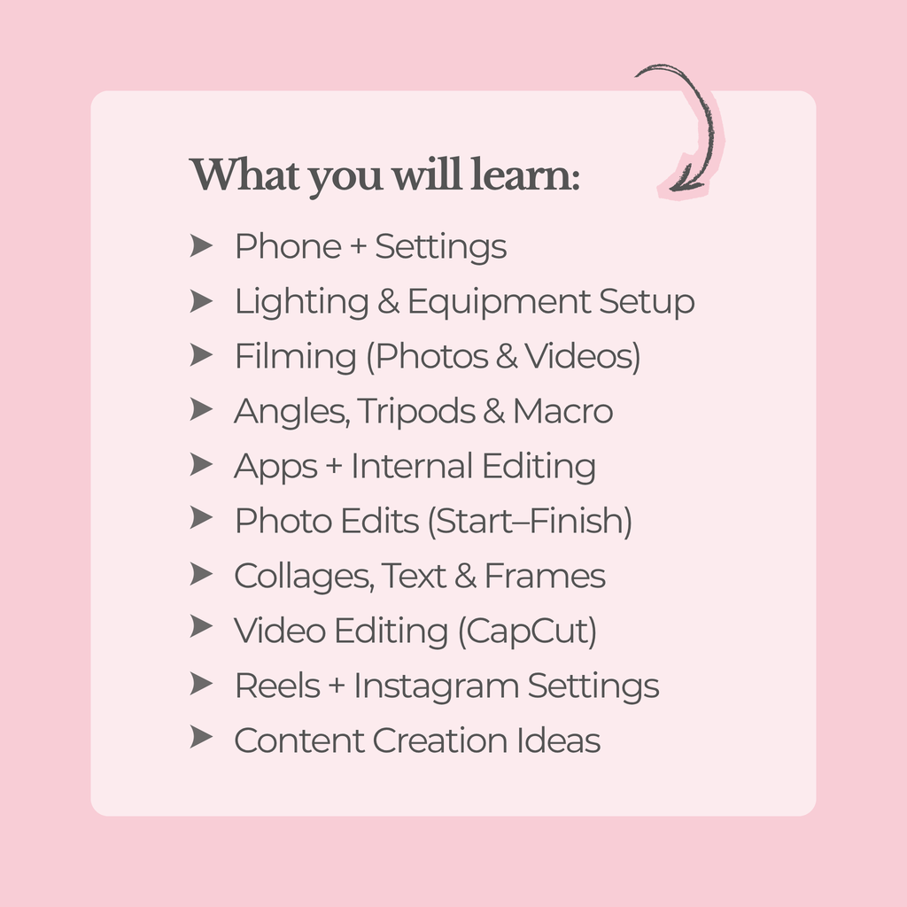 Content Creation Masterclass | GgBrows