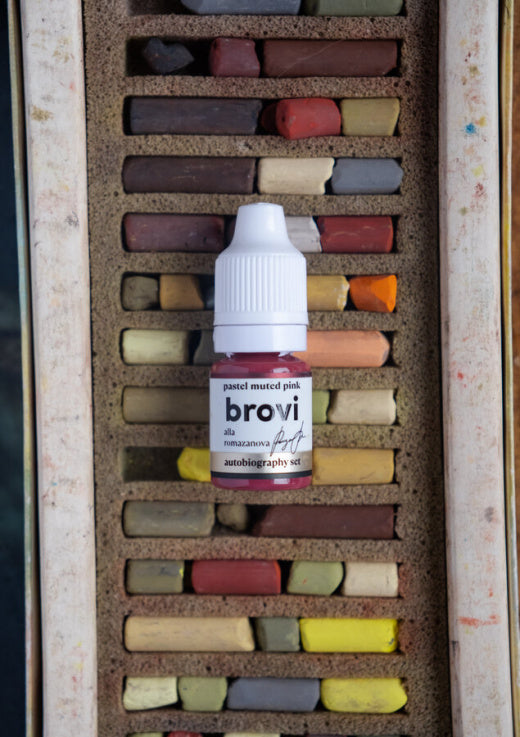 Brovi x Alla Romazanova- Pastel Muted Pink 5ml