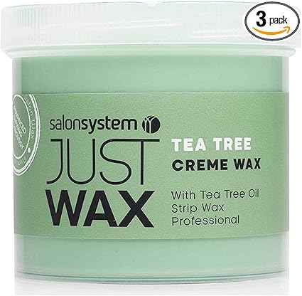 Just Wax Tea Tree Creme Wax 450g