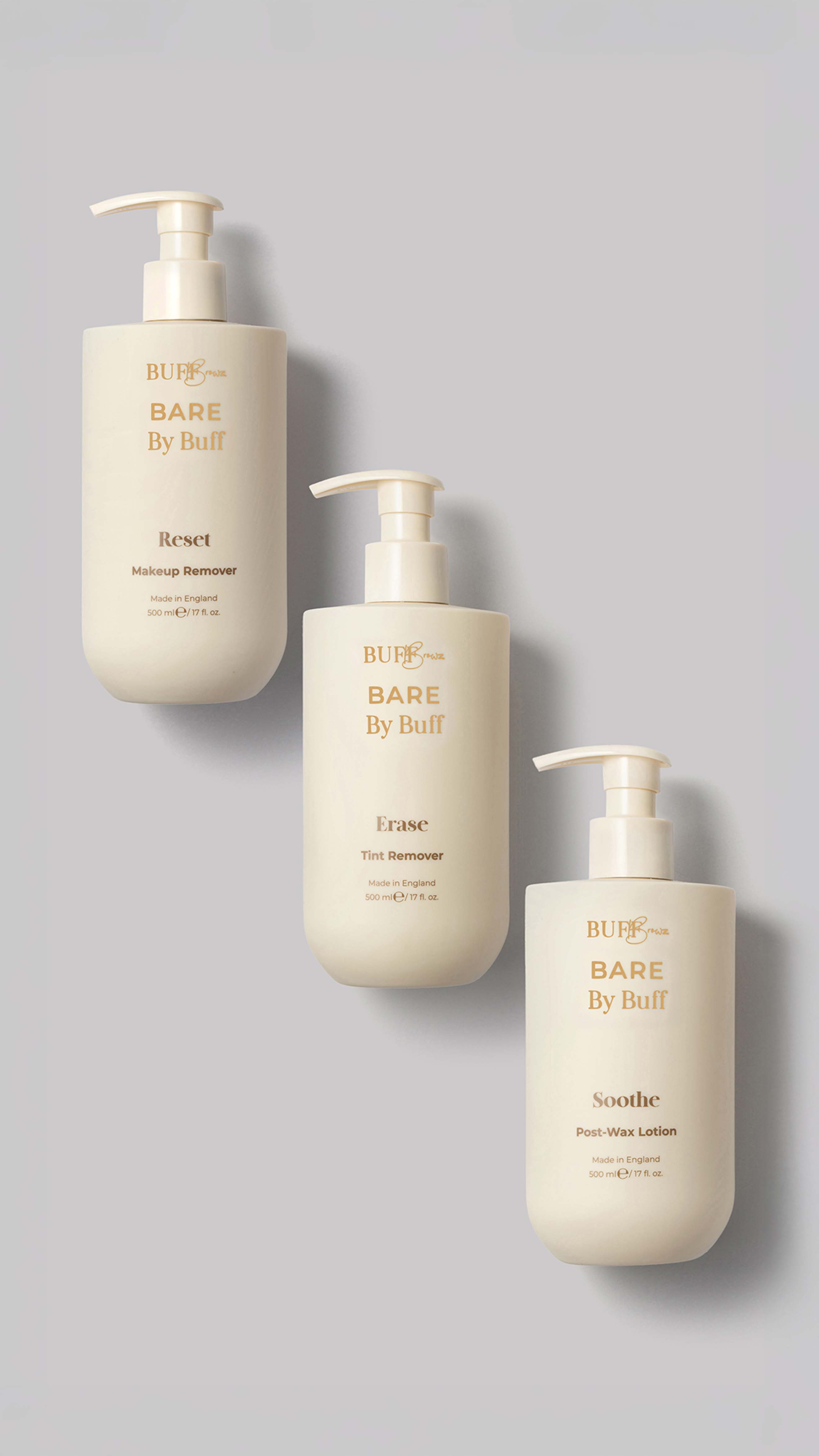 Bare By Buff - Bundle - 3x500ml