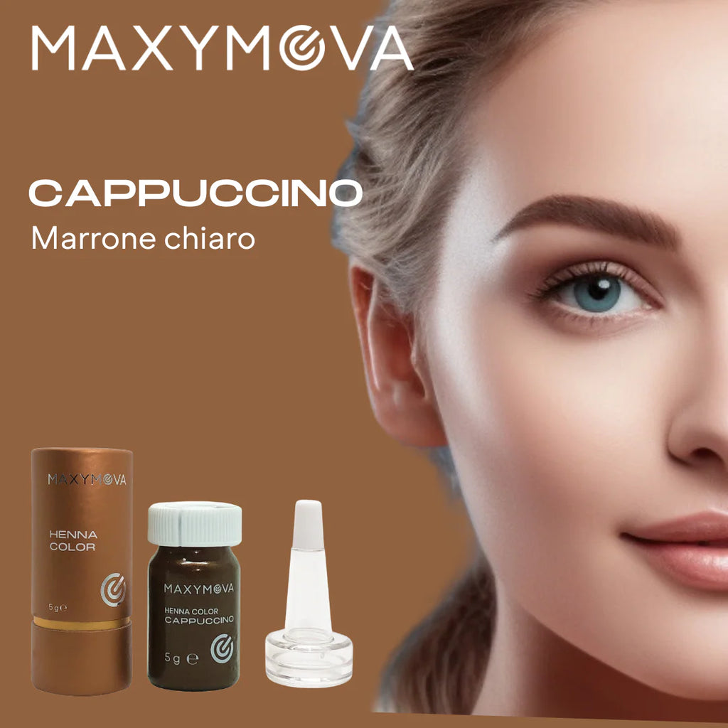 Maxymova - Henna Brow Colour - Semi-Permanent Brow Tint With Henna