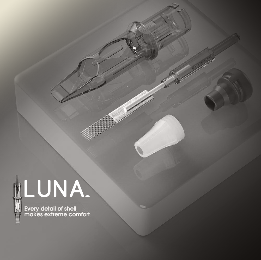 Round Shader - Luna Acupuncture Cartridges - Box of 20