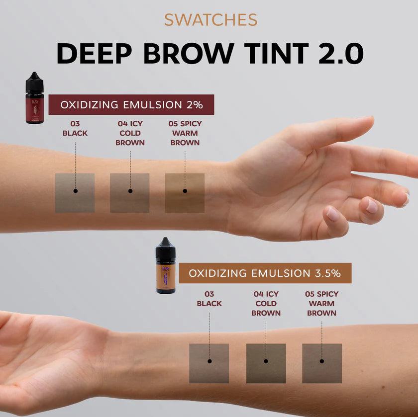 ÉLAN - Smart Brow Deep Brow Tint – Icy Cold Brown 20ml