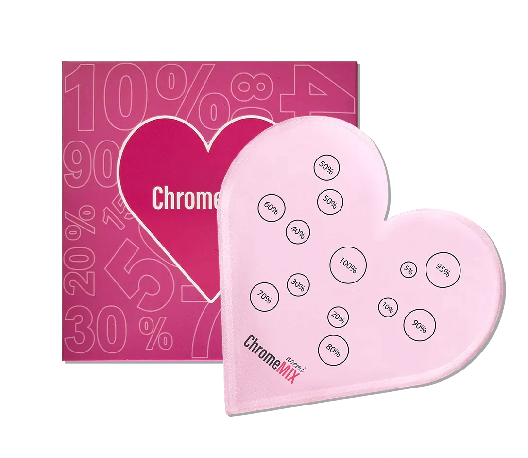 Noemi - Chrome Mix Heart Palette