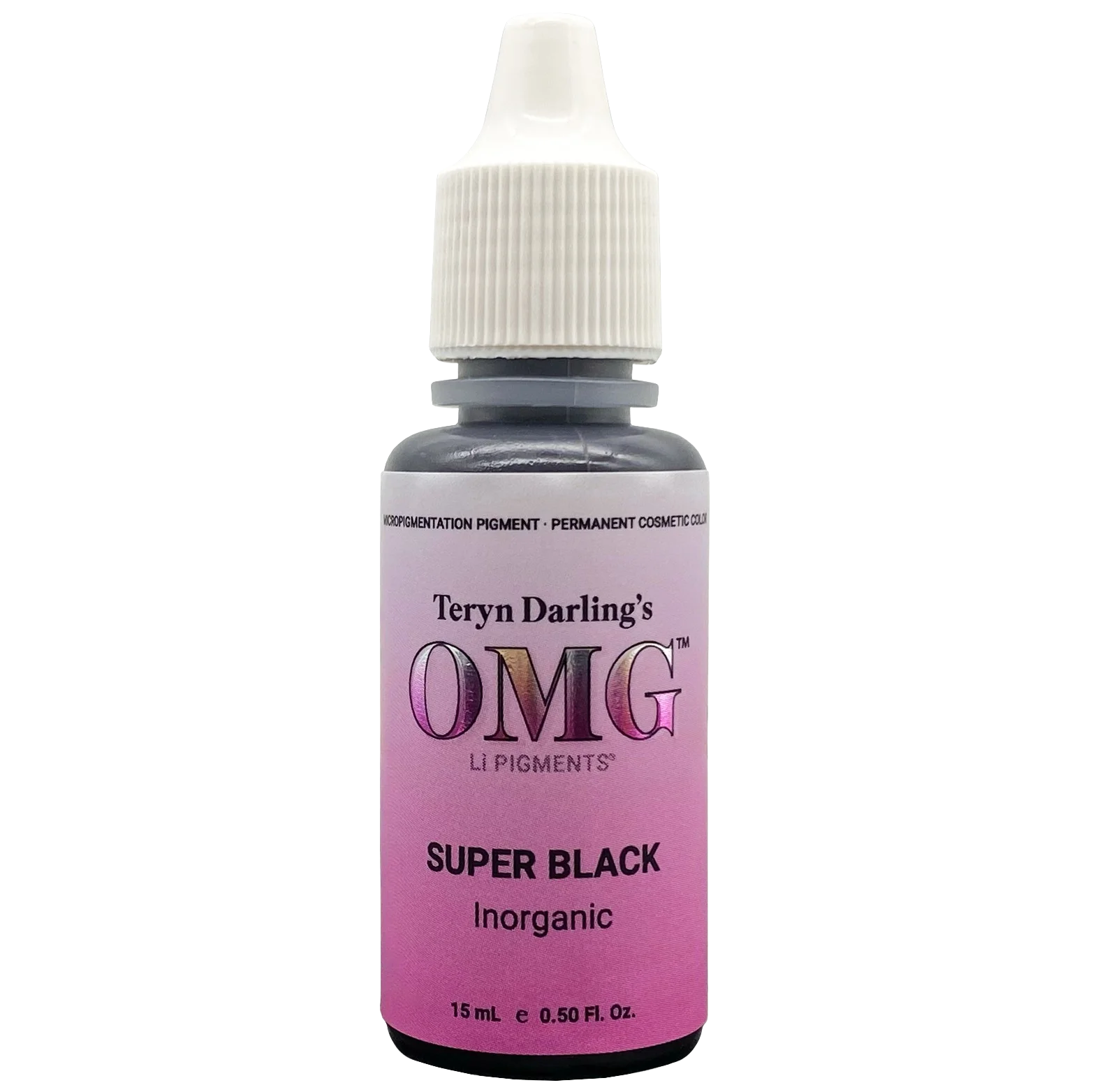 Teryn Darling & Li Pigment - OMG® Brow Pigment Super Black 15ml