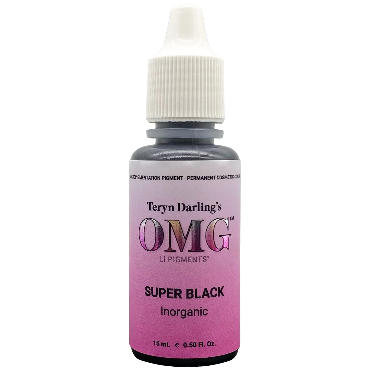 Teryn Darling & Li Pigment - OMG® Brow Pigment Super Black 15ml