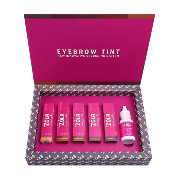 Zola Cosmetics - Eyebrow Tint Set 5 x 15ml
