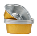 Noemi - Heart Shaped Aluminium Wax Pots