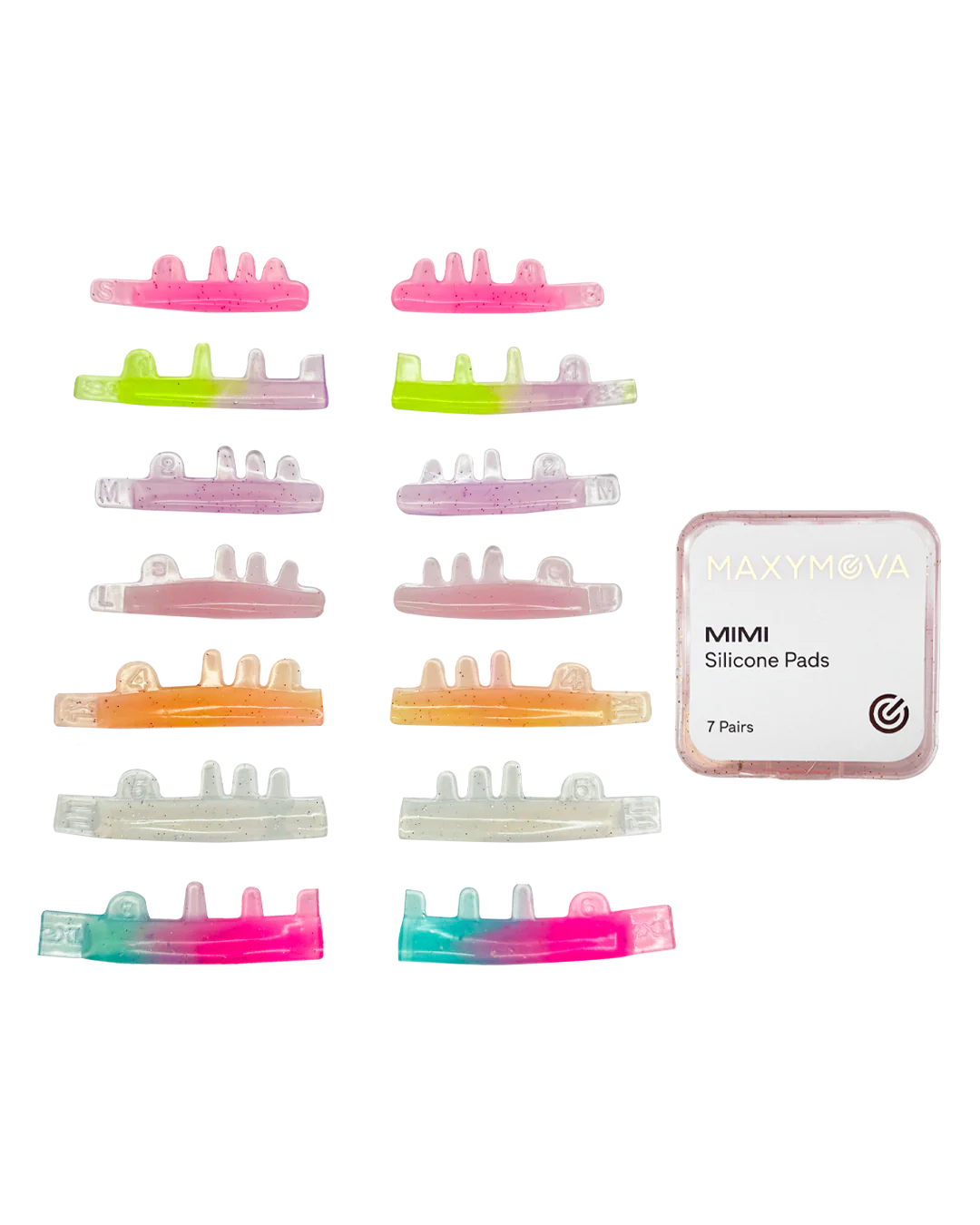 MaxyMova - Mimi Silicone Lash Lift Shields - 7 Pairs