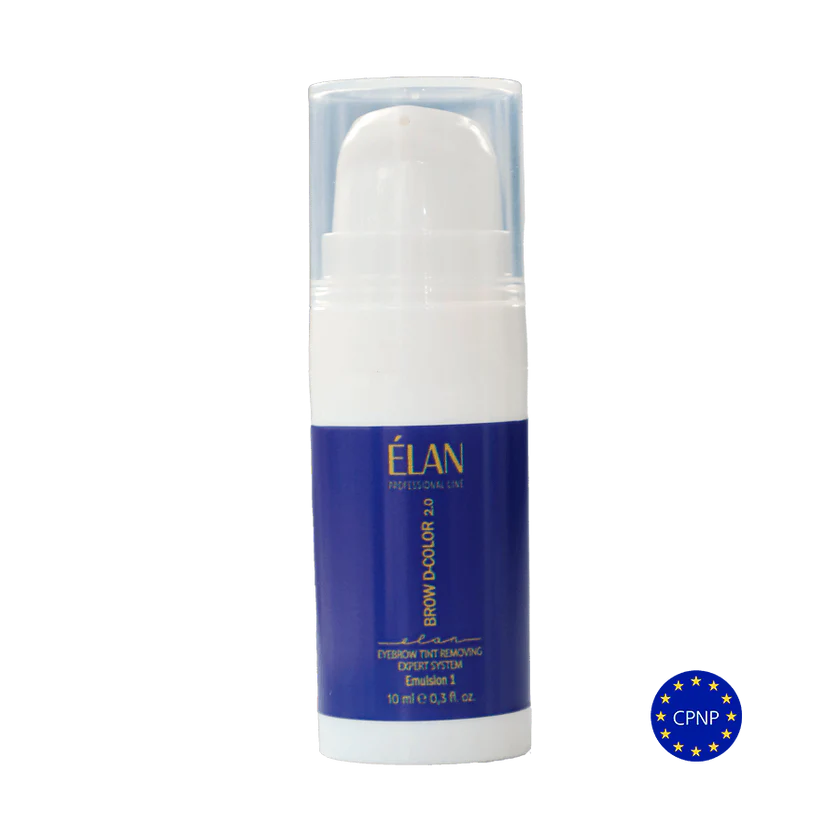 ÉLAN - Eyebrow Tint Removing Expert System «BROW D- COLOR 2.0» Emulsion 1 10ml