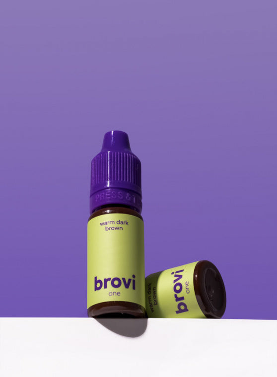 Brovi One Inorganic - Warm Dark Brown 10ml