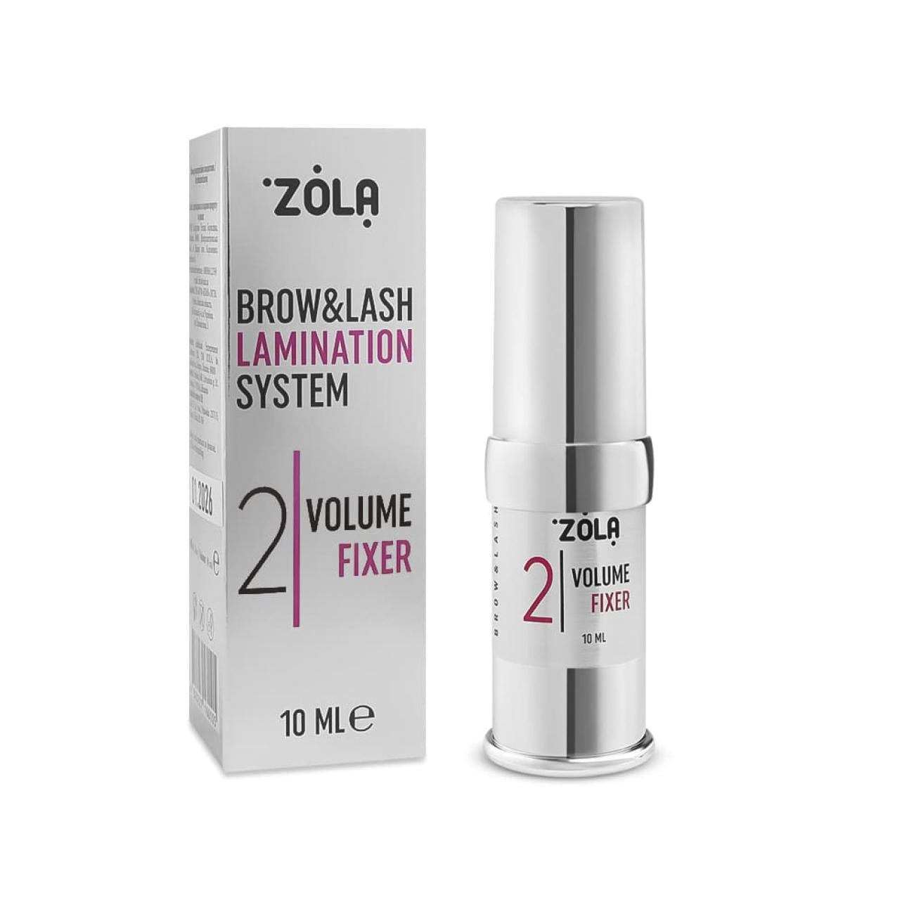 Zola Cosmetics - Eyelash & Eyebrow Lamination #2 Volume Fixer 10ml