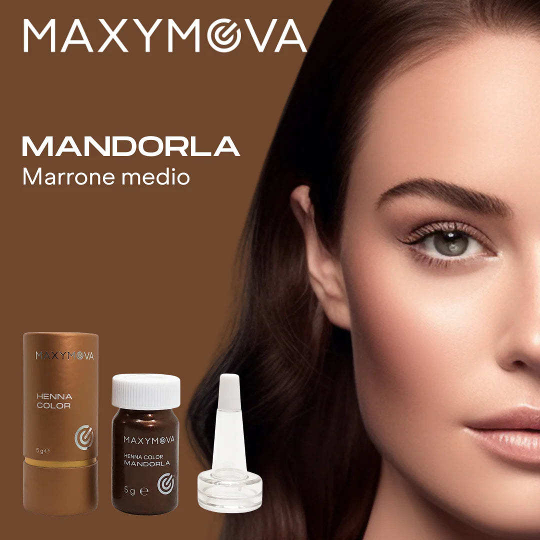 Maxymova - Henna Brow Colour - Semi-Permanent Brow Tint With Henna