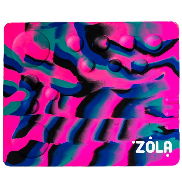 Zola Cosmetics - Silicone Mixing Pad Multicoloured