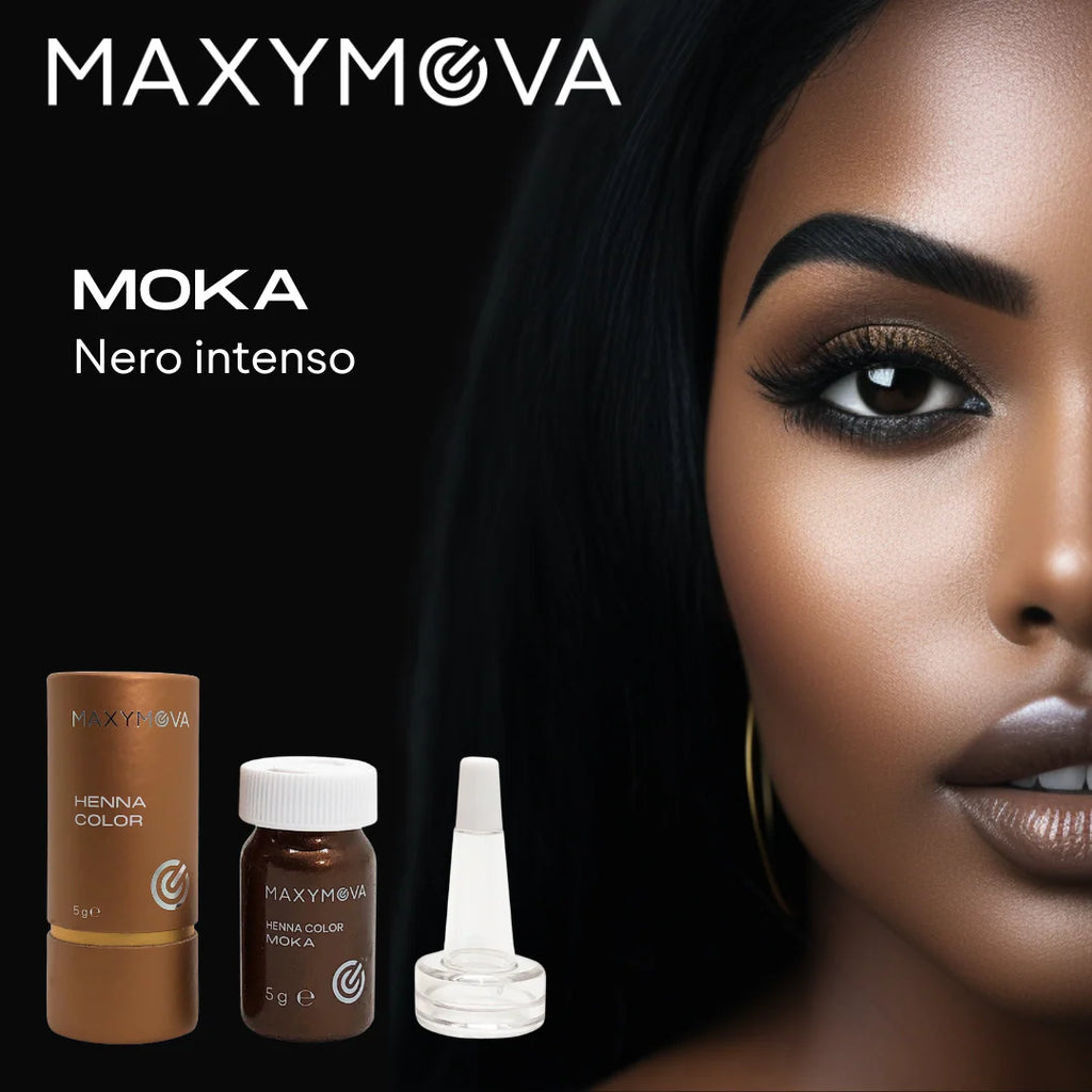 Maxymova - Henna Brow Colour - Semi-Permanent Brow Tint With Henna