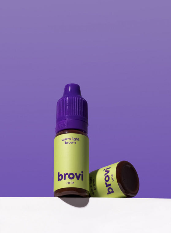 Brovi One Inorganic - Warm Light Brown 5ml