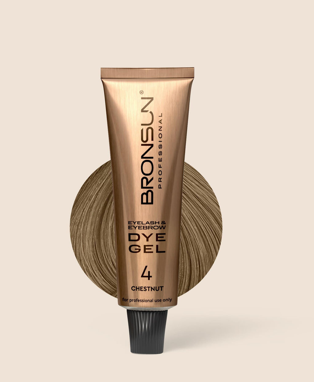Bronsun - Eyelash & Eyebrow Gel Dye - Chestnut - 15ml