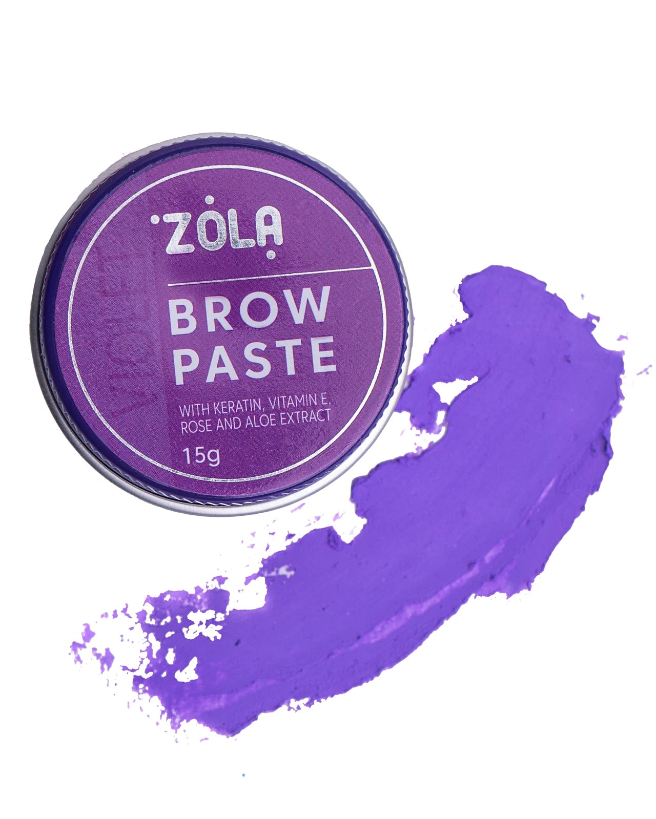 Zola Cosmetics - Purple Brow Paste 15g