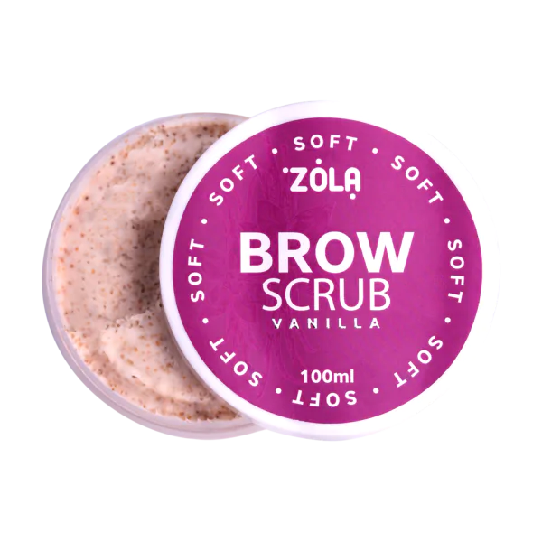 Zola Cosmetics - Eyebrow Scrub Soft Vanilla 100ml
