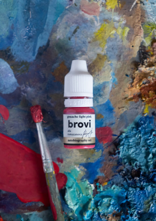 Brovi x Alla Romazanova- Gouache Light Pink 5ml