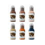 World Famous Ink- Complete Set of 6 Perj-Michela Anime & Toons Set 30ml