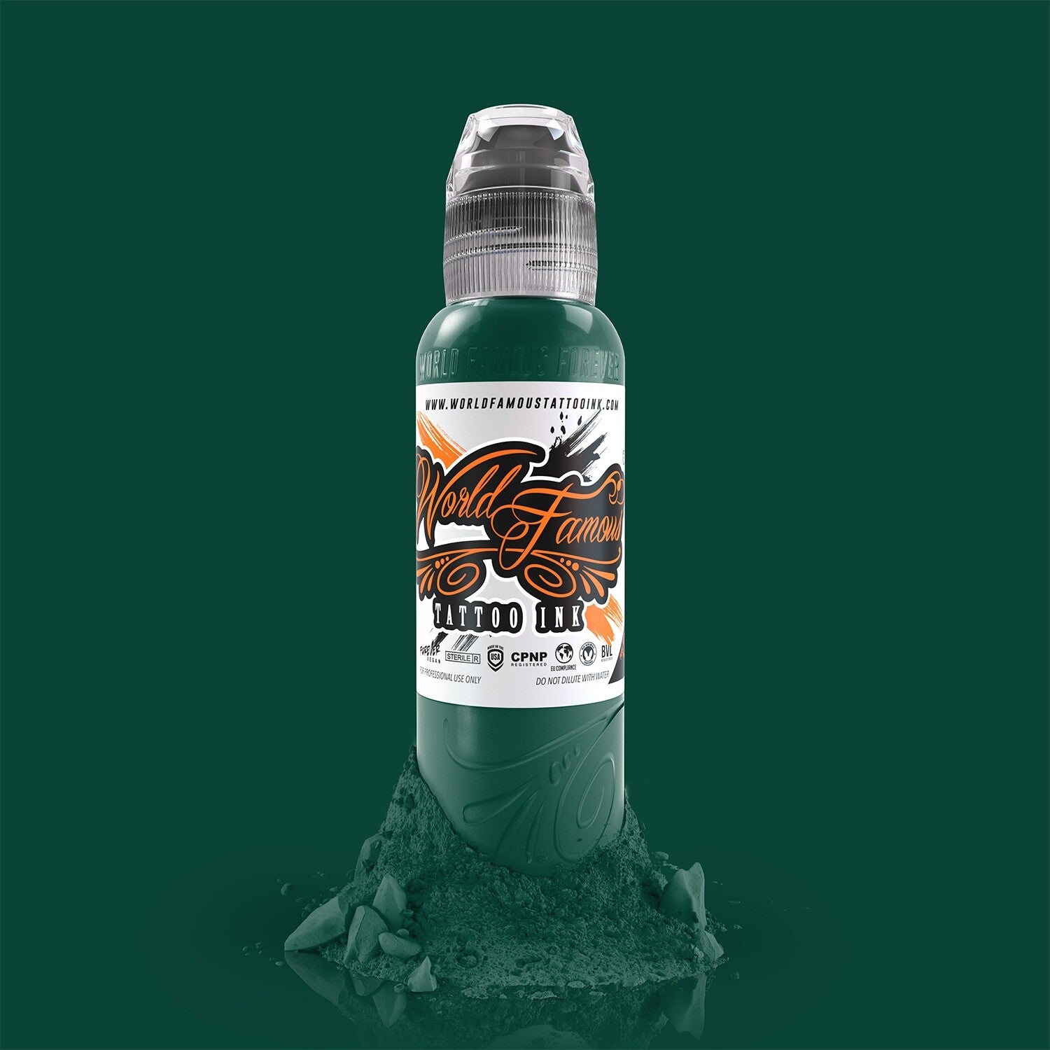 World Famous Ink- Jay Freestyle Watercolor Green 30ml