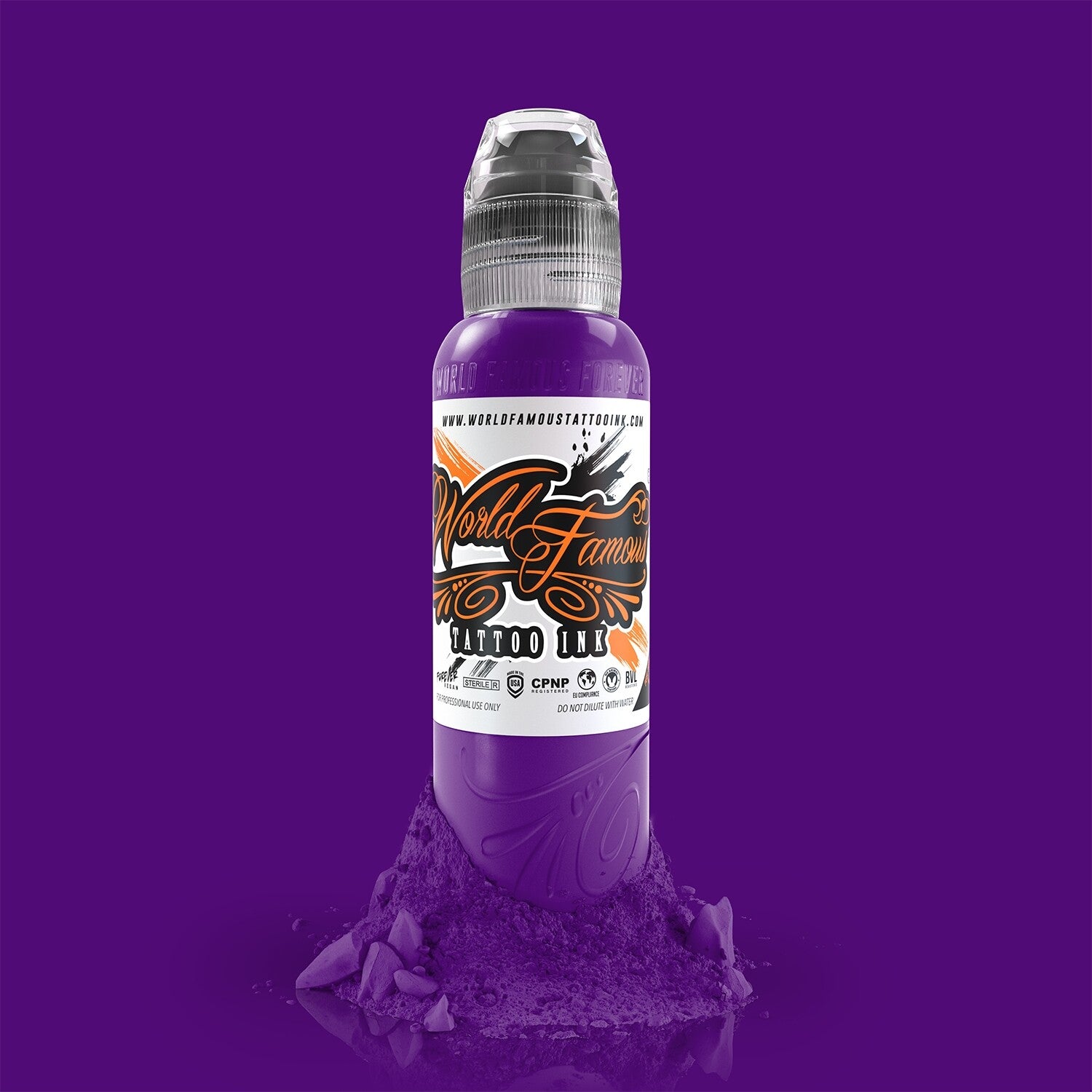 World Famous Ink- Jay Freestyle Watercolor Purple 30ml