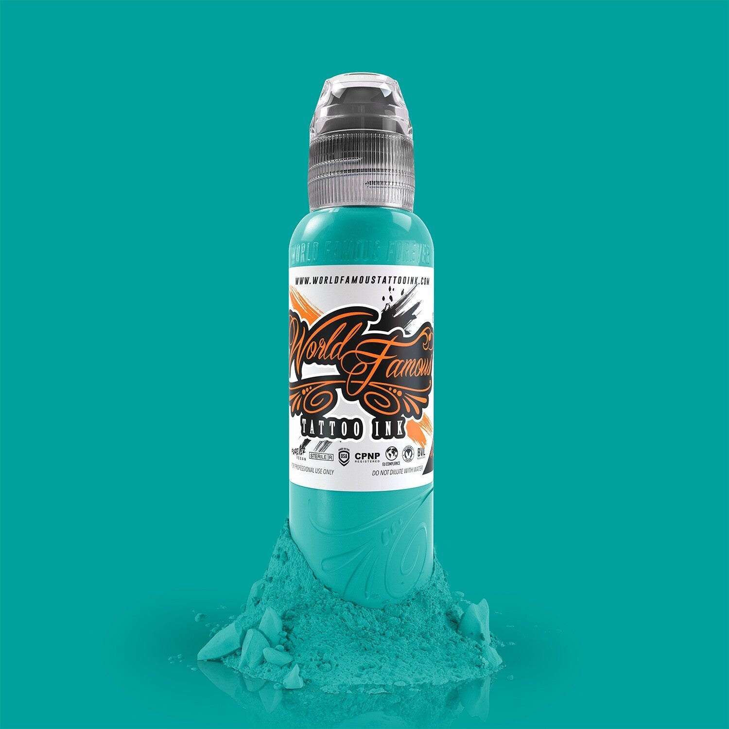 World Famous Ink- Jay Freestyle Watercolor Turquoise 30ml