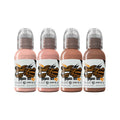 World Famous Ink Maks Kornev's - Skintone Full Set - 4 x 30ml
